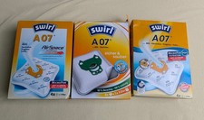 SWIRL A 07 Staubsaugerbeutel Staubbeutel neu Microvlies 9 Beutel 2 Filter