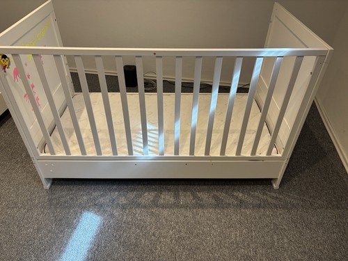 Kinderbett 70x140 umbaubar - 70x140,