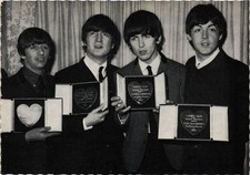 CPA AK The Beatles Künstler