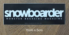 Snowboarder Magazine snowboard