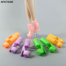 5Paare/Los Plastik Schuhe mit