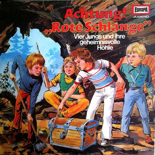 Achtung rote schlange - "rote, schlange"