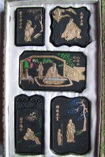 5 Tuschesteine China Inkstone