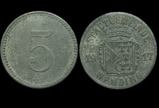 NOTGELD: 5 Pfennig 1917. Funck