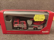 Herpa H0 1:87 in OVP; 091688 MAN TGM Metz DLK Drehleiter "Feuerwehr Wolfsburg"