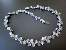 Echte Keshi Perlen- Kette -