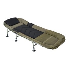 Q-TAC Karpfenliege Bedchair 6-Bein Anglerliege Deluxe Camping Feldbett 