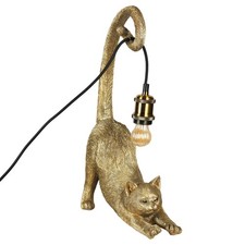 Tischleuchte Lampe Katze 50x33