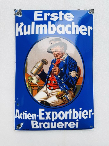 Emailschild erste kulmbacher - emailschild,
