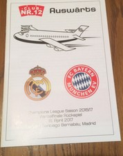 Programm Real Madrid - FC