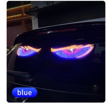 2x 30cm Lkw Devil Eye Lampe LED-Bildschirm Auto-Augenlicht Lkw dynamisches Licht