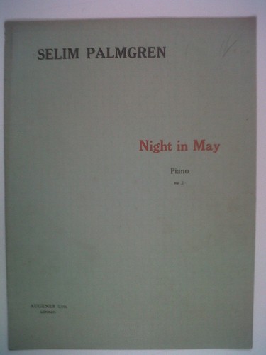 Piano palmgren night may - night, in