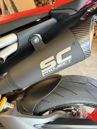 Auspuff schalldämpfer ducati - schalldämpfer,