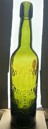 Alte bierflasche brauerei - alte,