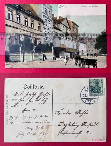 Zeitz 1907 altmarkt - altmarkt, mit