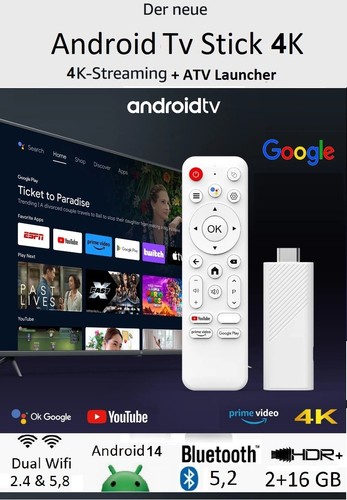 Android stick box 4k 2 - android, 14
