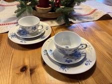 Frisia blau Ostfriesen - Rose  August Warnecke 2 Tee-Gedecke