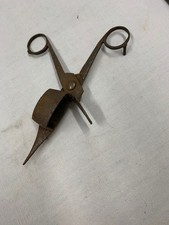 Kerzen - Dochtschere Antik Kerzenlöscher Eisen rostig