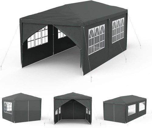 Partyzelt 3x6m gartenpavillon - 3x6m,