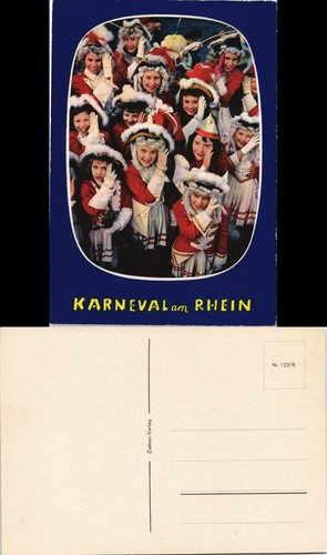 Ansichtskarte köln karneval - ansichtskarte,