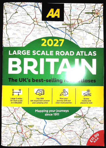 Road atlas britain 2027 - atlas,