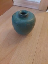 Kleine Vase Olivgrün Grün
