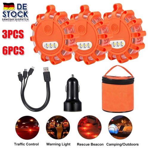 6pcs warnleuchte auto - 3/6pcs,