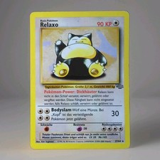 Relaxo Pokemon Karte Deutsch