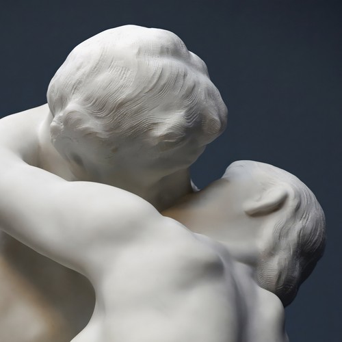 Kunstdruck rodin der - rodin, kuss