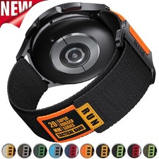 Für Samsung Galaxy Watch 7 6 5 4 3 Classic 2 Armband 20mm 22mm Nylon Ersatz Band