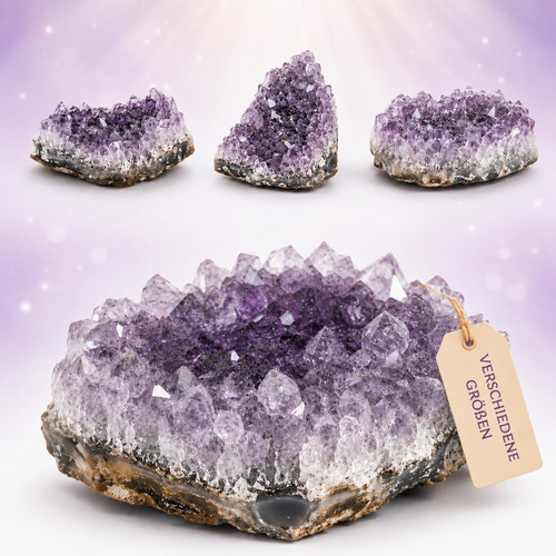 Puraja amethyst druse echter - amethyst,