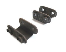 1Paar Federschuhe Federschuh für Zuggabel 70 mm re & li