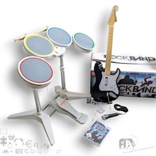 Nintendo Wii - Rockband Instrument Edition ? Schlagzeug Gitarre Micro Spiel OVP