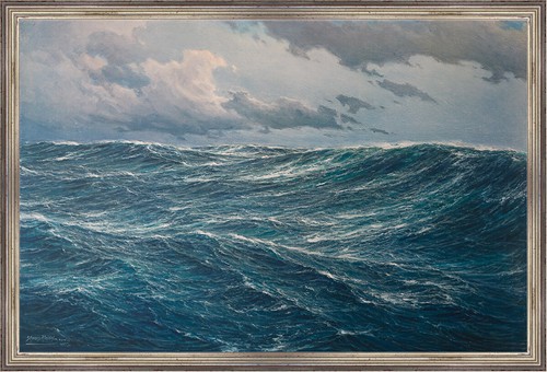 Aufgewühlte see wellen 1924 - aufgewühlte,