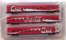 Minitrix  15708 Personenwagen-Set "S-Bahn" - Coca Cola - Funktionsdecoder - OVP 
