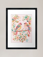 Liebesvögel in Blüte