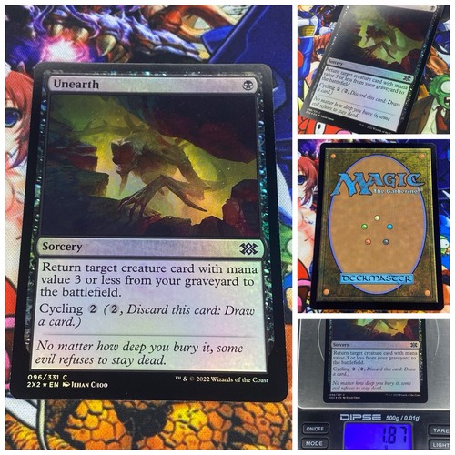 Mtg unearth - mtg, ⚫️