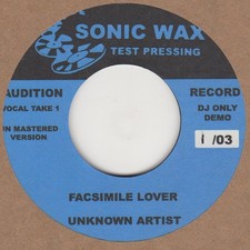 Unknown Artist Facsimile Lover