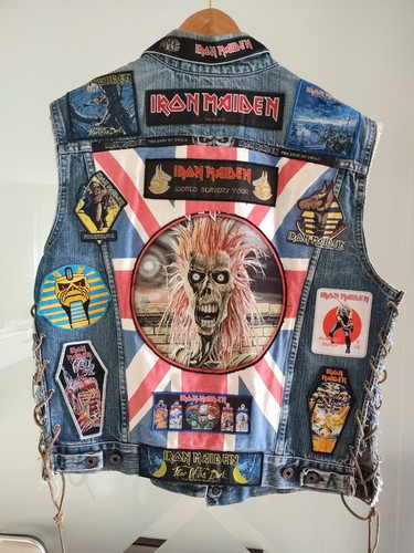Iron maiden jeans kutte size - iron, kutte/size