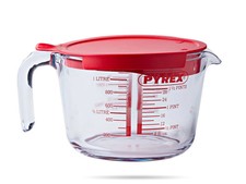 Pyrex Küchenkrug aus Glas mit