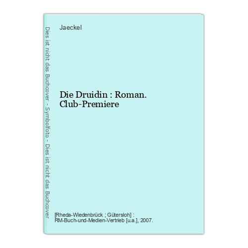 Die druidin roman - druidin, :