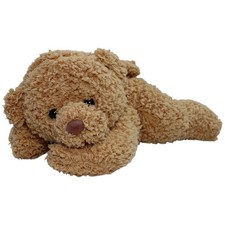 StarNovelties Teddybär mit Schleife, liegend Kuscheltier 20cm Gebraucht Teddybär
