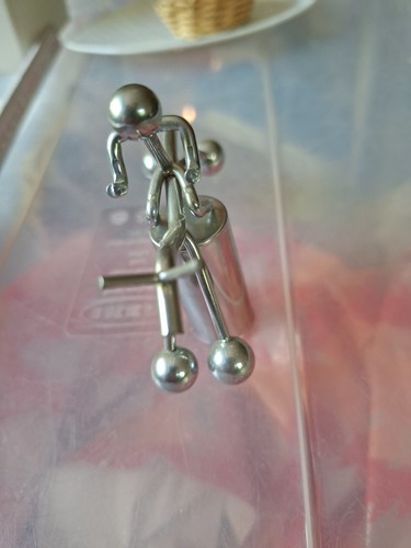 Balance figur reiter und pferd - reiter,