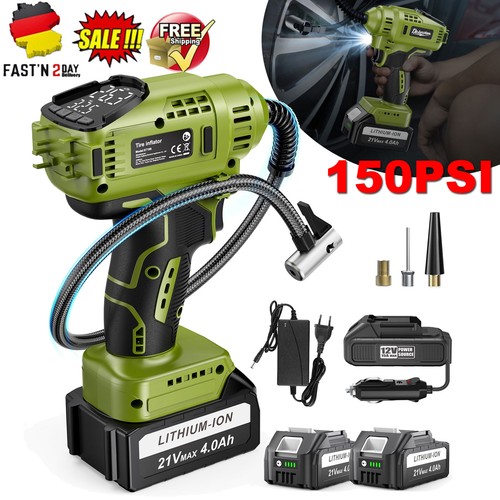 Akku luftkompressor 150psi - akku,