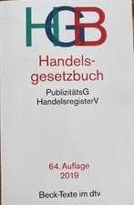 Handelsgesetz HGB | Buch |