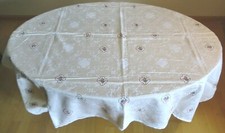 Tischdecke baumwoll damast - tischdecke, baumwoll-damast