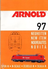 Katalog ARNOLD Spur N & TT Neuheiten 1997 Club 2000 Rivarossi D E F IT bb