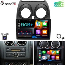 DAB+ Android 15 Autoradio Navi Für Nissan Qashqai +2 I J10 2007-2016 Carplay GPS