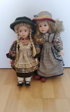 kunstler puppen 2 Mädchen Porzellan Puppe aus dem 20.Jh