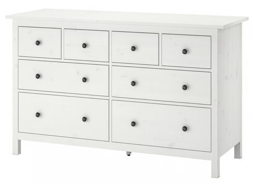 Ikea hemnes kommode weiß holz - kommode,